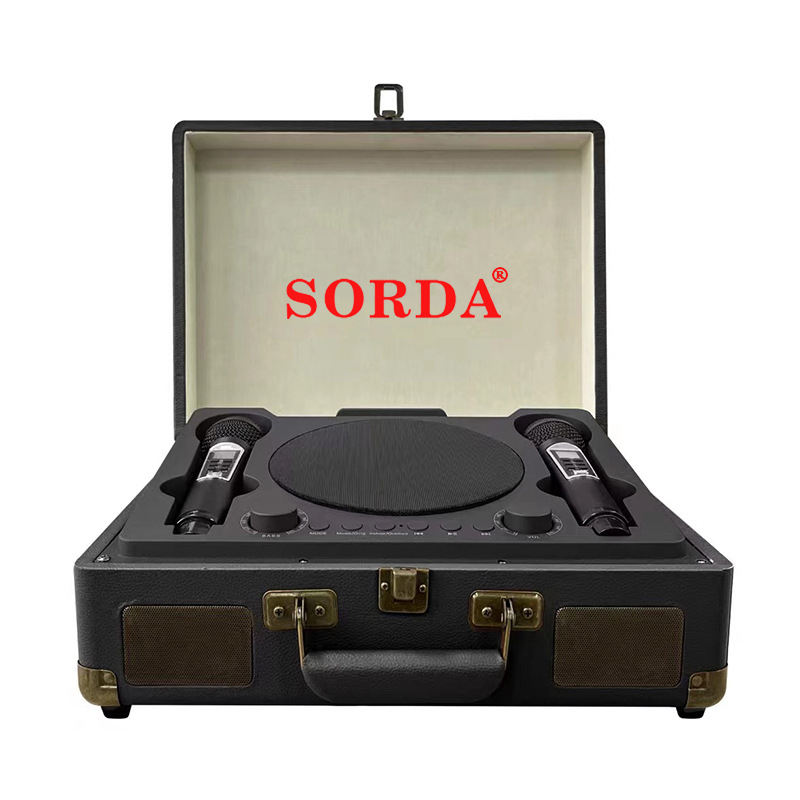 Loa Va Li Sách Tay Karaoke SORDA SD 2109 Thiết Kế Hình Chữ Nhật , Tích Hợp 2 Micro Không Dây Cao Cấp, Độ Bền Cao.