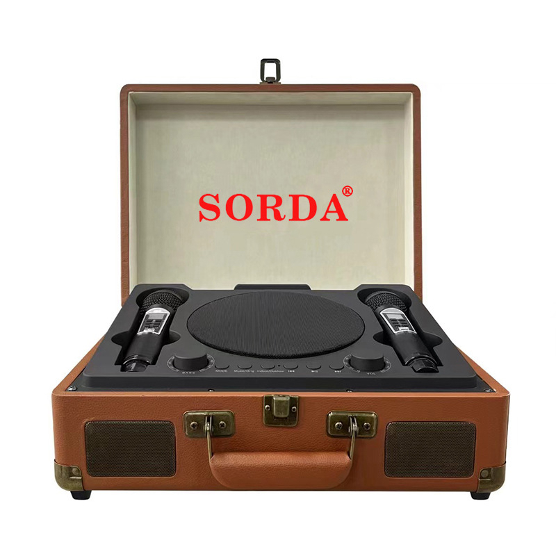 Loa Va Li Sách Tay Karaoke SORDA SD 2109 Thiết Kế Hình Chữ Nhật , Tích Hợp 2 Micro Không Dây Cao Cấp, Độ Bền Cao.