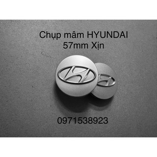 Chụp mâm hyundai 57mm cao cấp