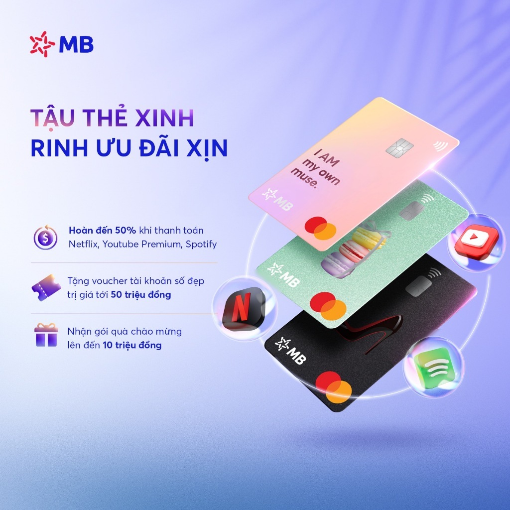 Thẻ MB Hi Collection - Bộ sưu tập Hi Slay-dy Mastercard