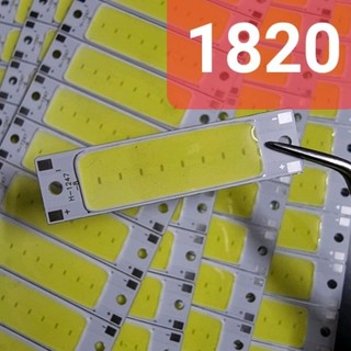 Đèn led cob 3v -3.7v 8 chip led nhỏ đế tản nhôm...