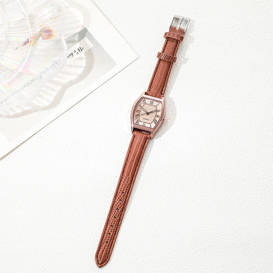 Đồng Hồ Nữ Mặt Vuông Dây Da Cao Cấp Thời Trang Vintage DH22