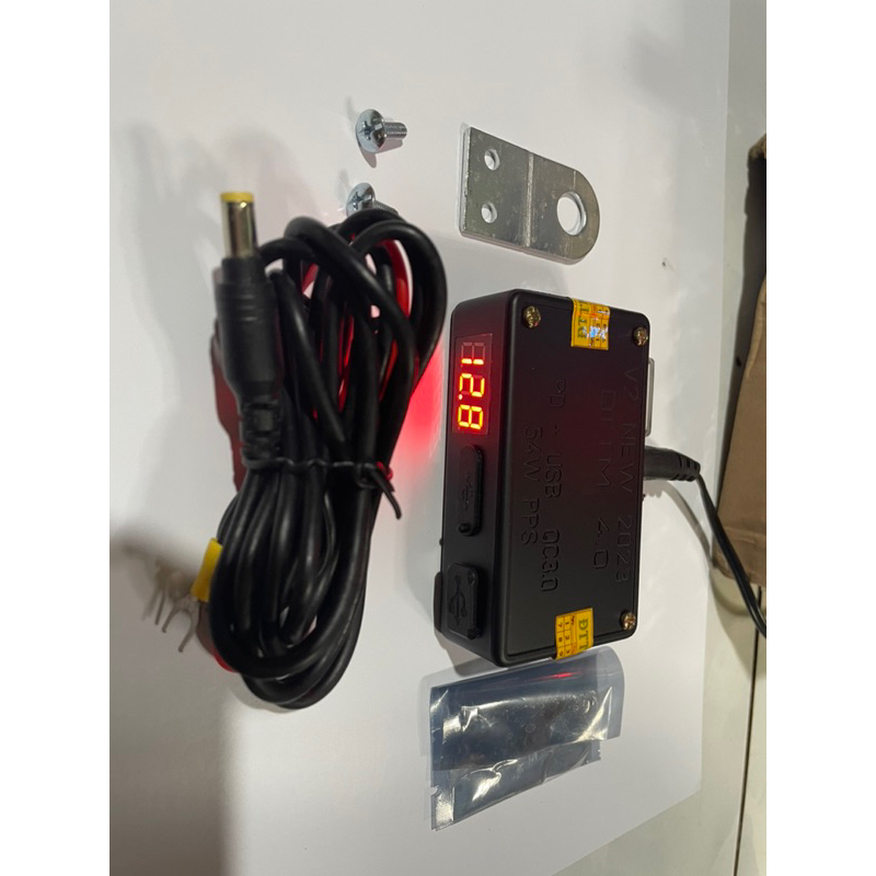 Sạc điện thoại gắn xe máy m PD PPS 33w 65w vooc, super vooc - QC 3.0 24w - 48W