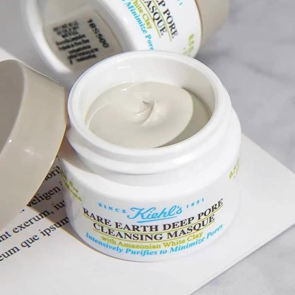 Mặt nạ đất sét Mask Kiehl's Rare Earth Deep Pore Cleansing Masque 14ml dưỡng trắng sạch mụn đầu đen