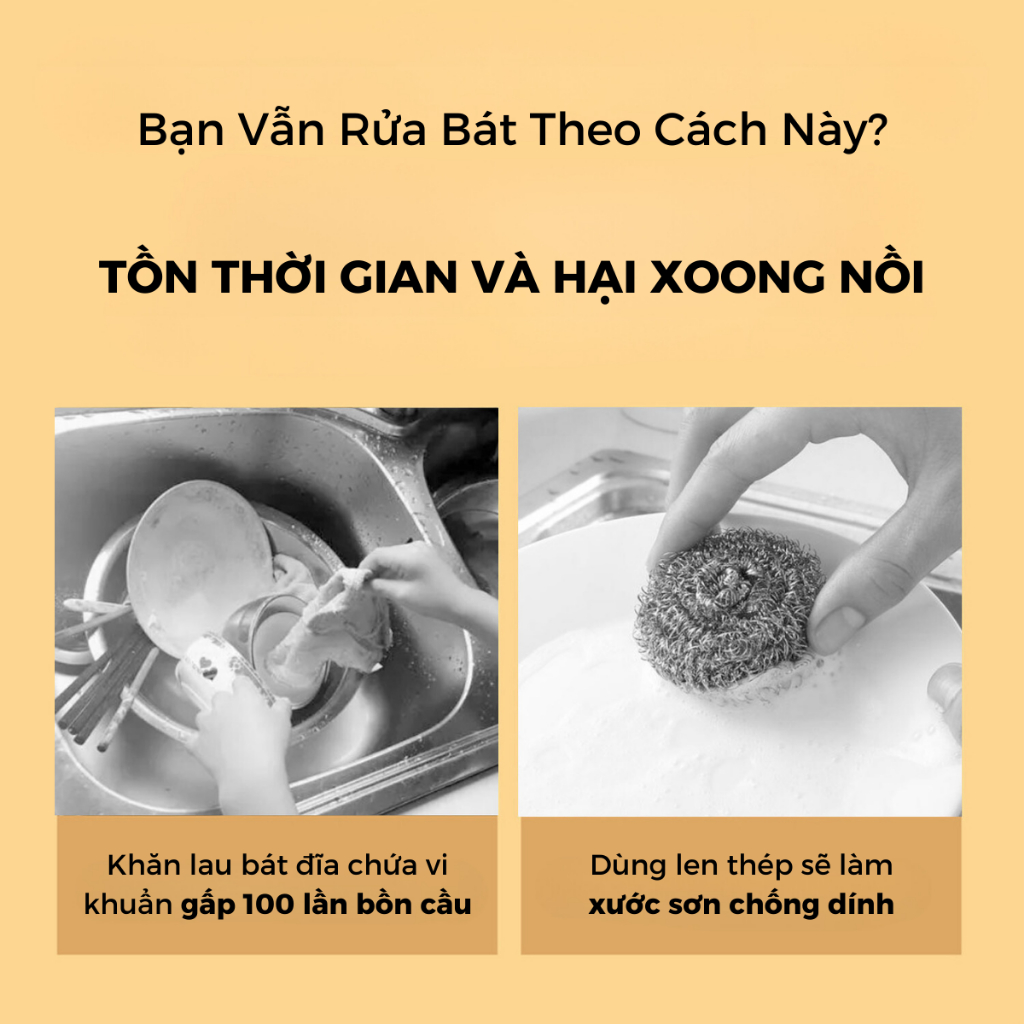 Xơ Mướp Tự Nhiên Rửa Chén Bát Urhome