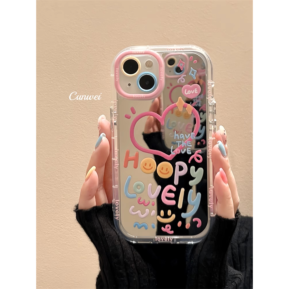 Ốp điện thoại iphone sáng tạo mới hình hoạt hình siêu dễ thương