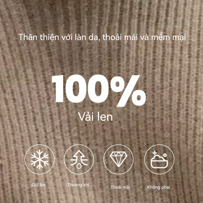 Đồ cặp nam nữ Set áo len nam váy nữ rớt vai màu nâu chất len siêu dày đẹp thời trang dành cho cặp đôi C127