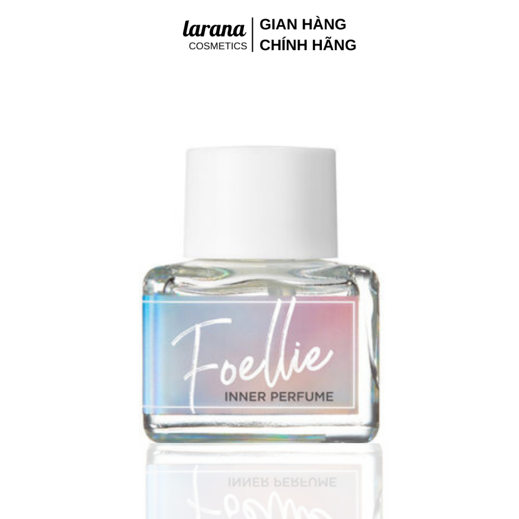 Nước Hoa Vùng Kín FOELLIE Eau De Ciel, Hương Hoa Mẫu Đơn Quyến Rũ Sexy, Dung Tích 5ml. Trắng Bạc.