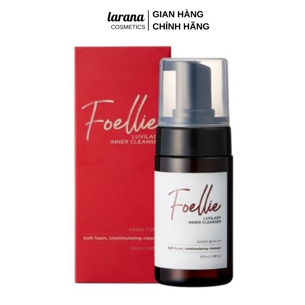Dung Dịch Vệ Sinh Foellie Luvilady Inner Cleanser, Ngăn Ngừa Vi Khuẩn, Sạch Sẽ Se Khít Vùng Kín Hiệu Quả