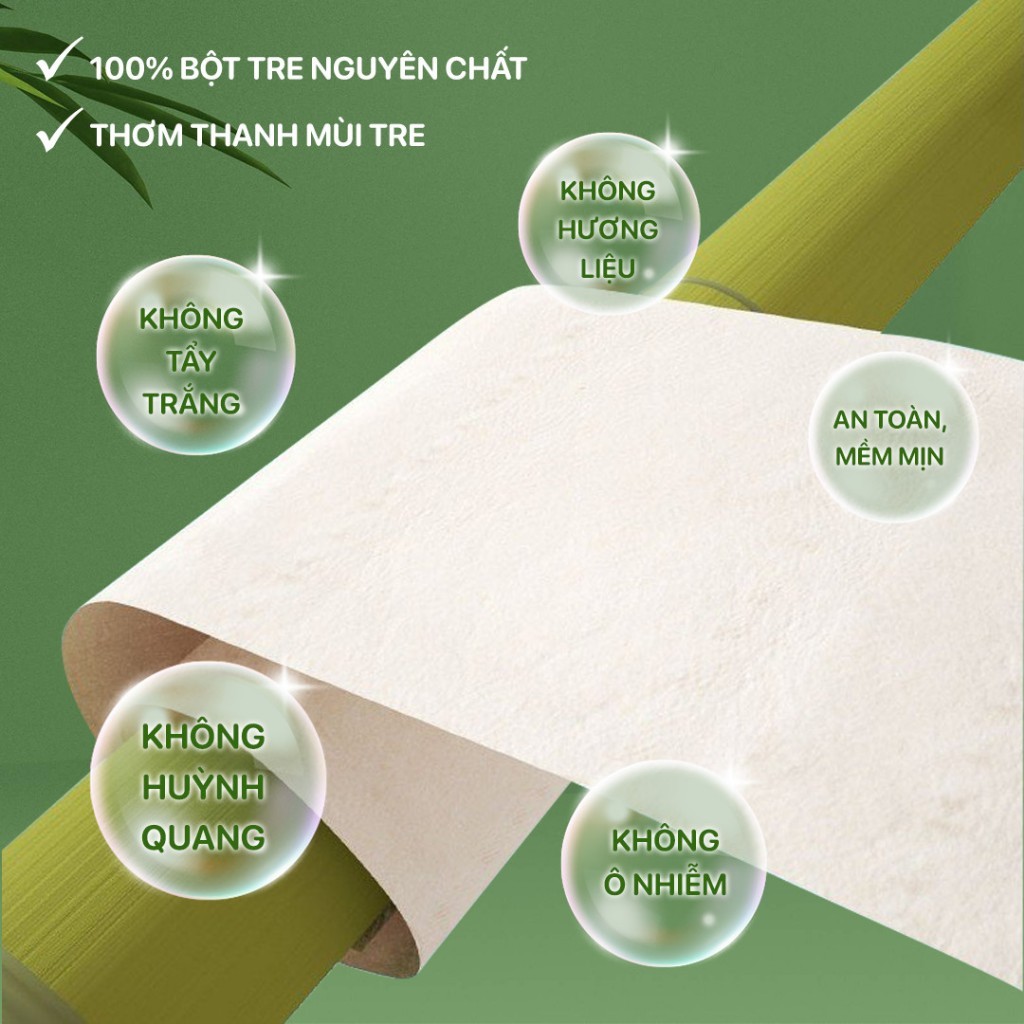 Giấy ăn gấu trúc TopGia cao cấp, khăn giấy từ bột tre 4 lớp thùng 20 30 gói 300 tờ 4 lớp siêu dai, siêu mềm mịn