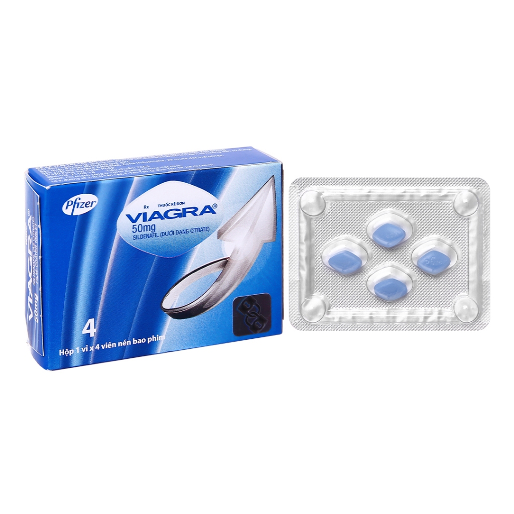 Viên uống Viagra 50mg Pfizer dành cho nam giới