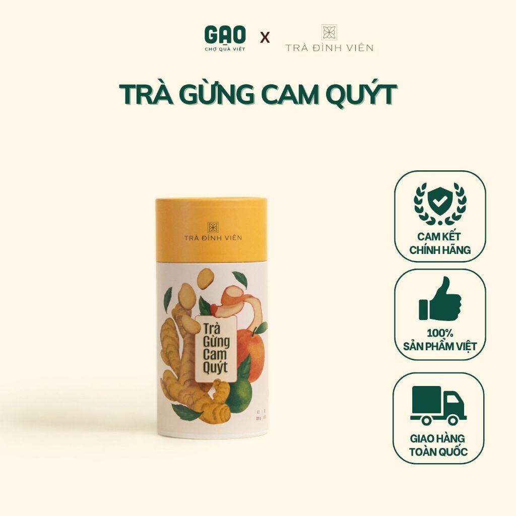Trà gừng cam quýt - 120g