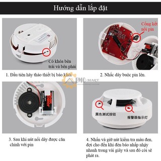 [ HOT ] Máy báo khói báo cháy độc lập SA1201