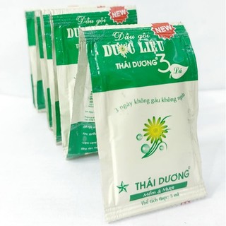 Dây dầu gội dược liệu Thái Dương 3 (Lá)  10 gói x 5ml