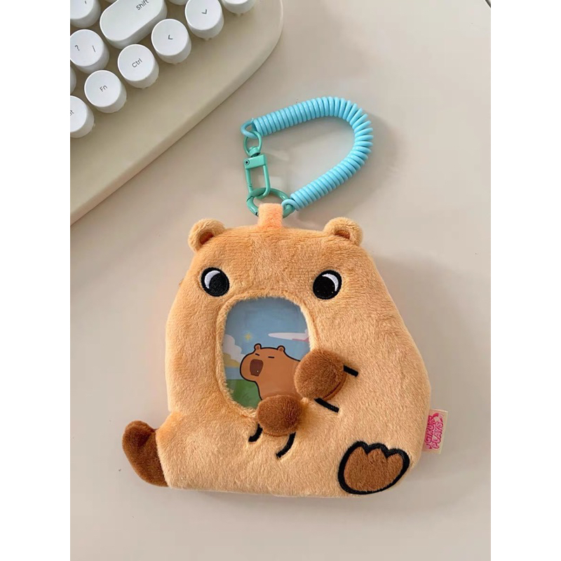 TÚI ĐỰNG THẺ CAPYBARA DỄ THƯƠNG/ MÓC KHOÁ CAPYBARA