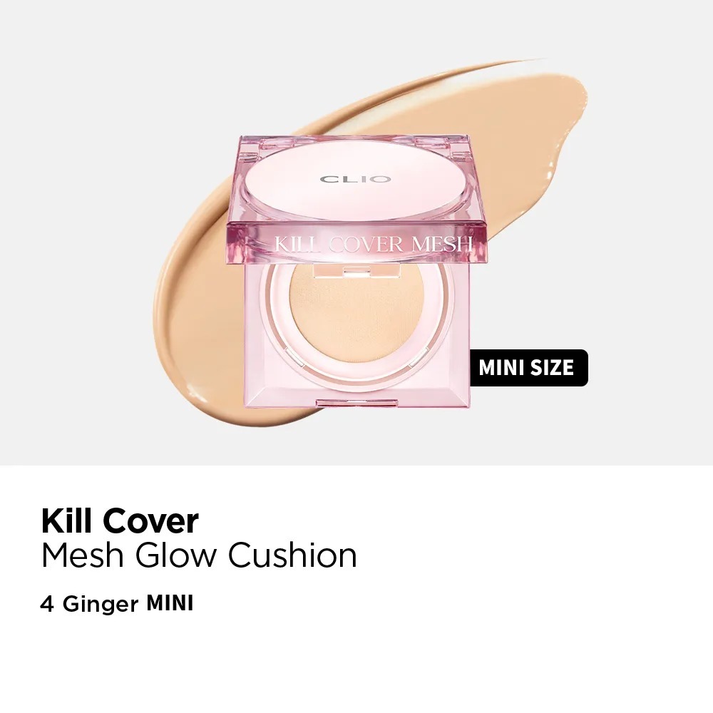 (Giao nhanh - Phiên bản Mini) Phấn Nước Căng Mướt Da Clio Kill Cover Mesh Glow Cushion SPF50+, PA++++ 5g