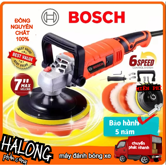 ⚡Chuyển phát nhanh ⚡ Bosch Máy Đánh Bóng " 2200w Với 6 Biến Tốc Độ Điều Khiển Chuyên Nghiệp Máy đánh bóng ô tô