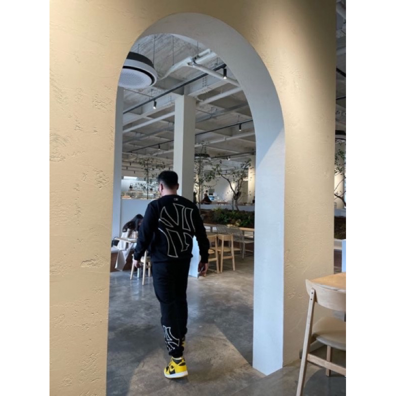 Áo Sweater MLB Basic Logo NY