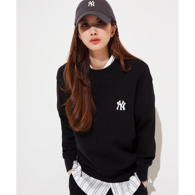 Áo Sweater MLB Basic Logo NY