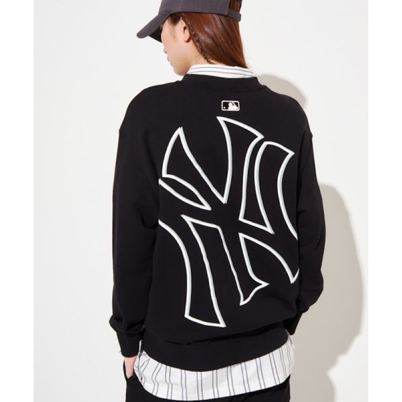 Áo Sweater MLB Basic Logo NY