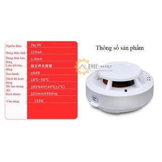 [ HOT ] Máy báo khói báo cháy độc lập SA1201