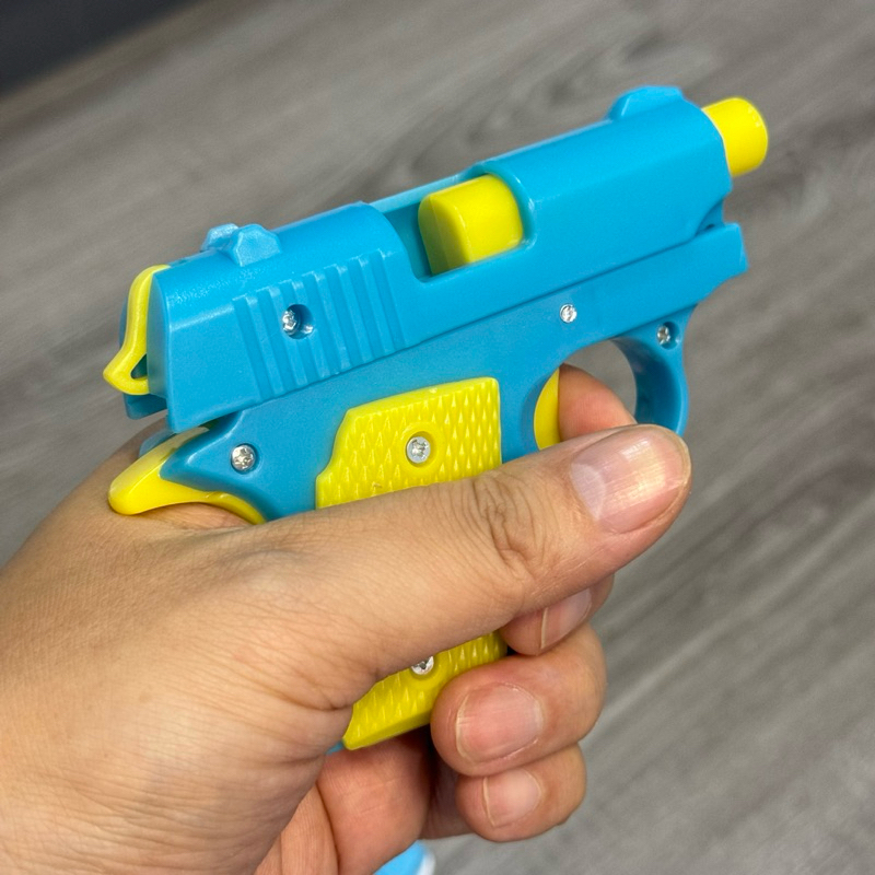 Súng Cà Rốt M1911 In 3D Súng Củ Cải Đồ Chơi Vô Tri Súng Trọng Lực Giải Tỏa Stress