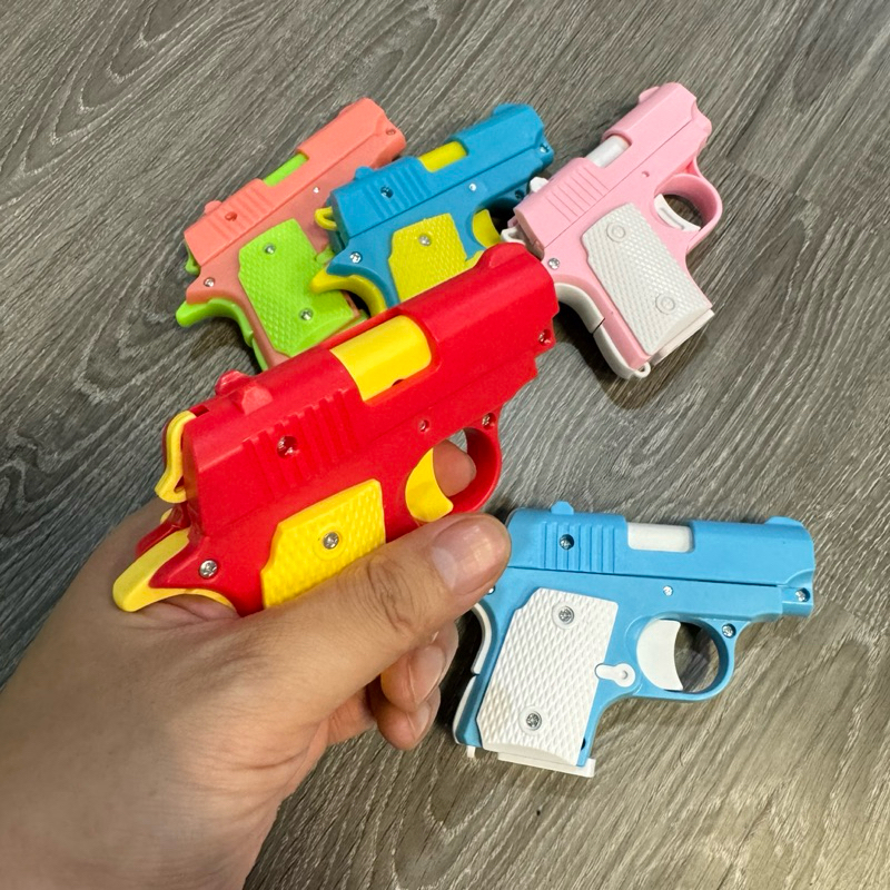 Súng Cà Rốt M1911 In 3D Súng Củ Cải Đồ Chơi Vô Tri Súng Trọng Lực Giải Tỏa Stress