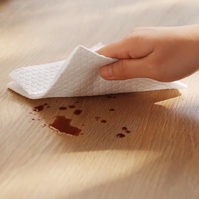 Giấy Lau, Khăn Lau Đa Năng Cuộn Siêu Dai Có Thể Giặt Tái Sử Dụng