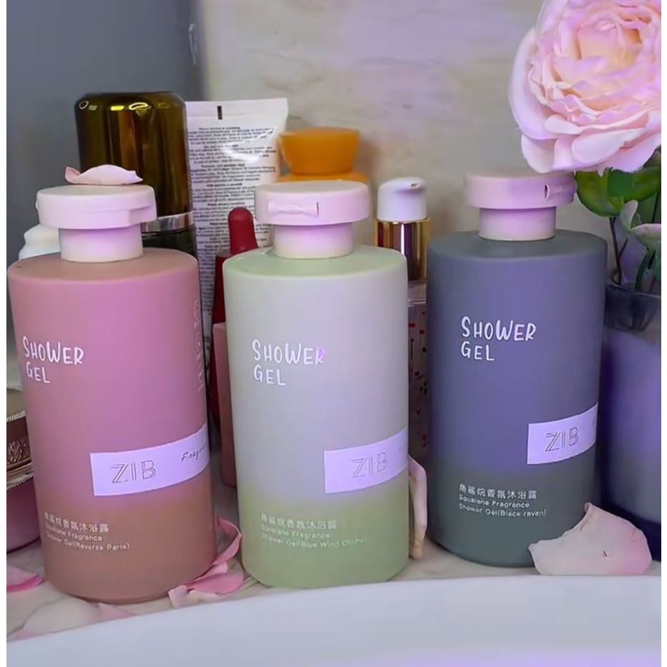 Sữa tắm nước hoa thơm lâu zip 300ml, Làm sạch da, lưu hương lâu Sữa dưỡng thể dưỡng trắng mềm da, chống lão hóa