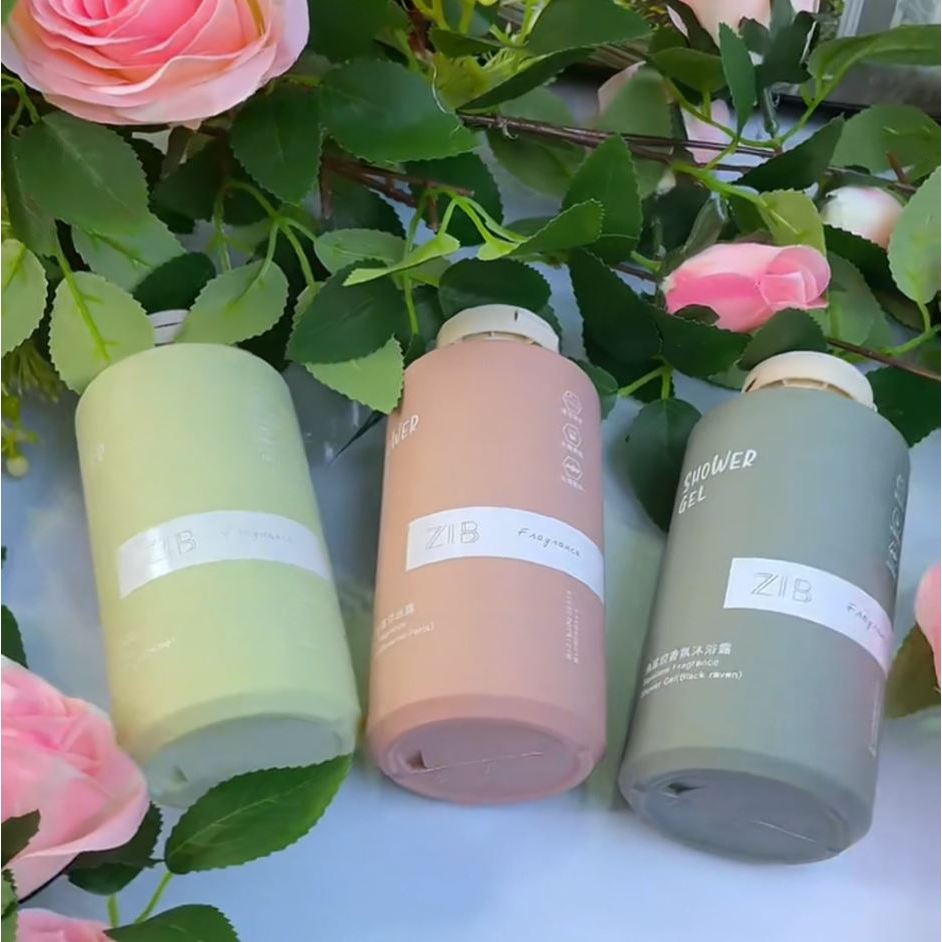 Sữa tắm nước hoa thơm lâu zip 300ml, Làm sạch da, lưu hương lâu Sữa dưỡng thể dưỡng trắng mềm da, chống lão hóa