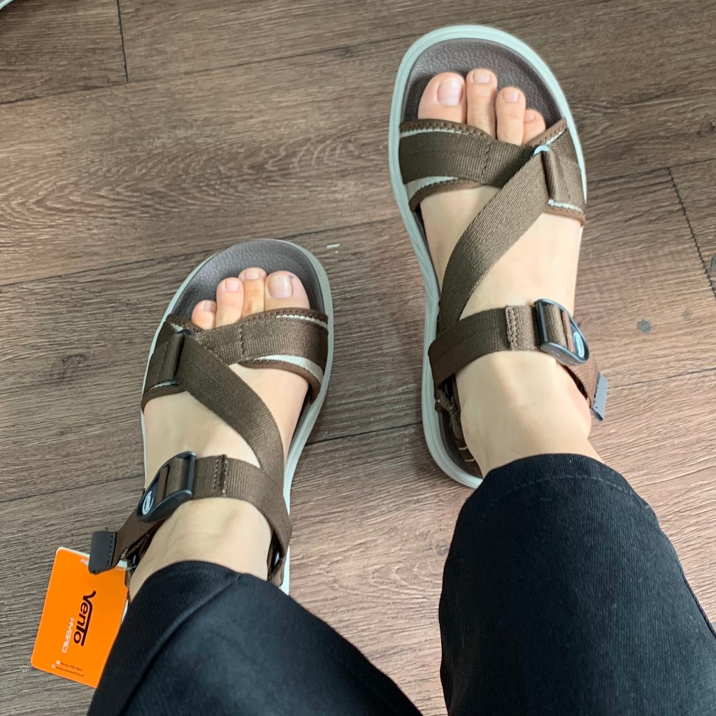 Giày Sandal VENTO CHÍNH HÃNG SLARK NB144 ĐEN [MẪU MỚI 2023]