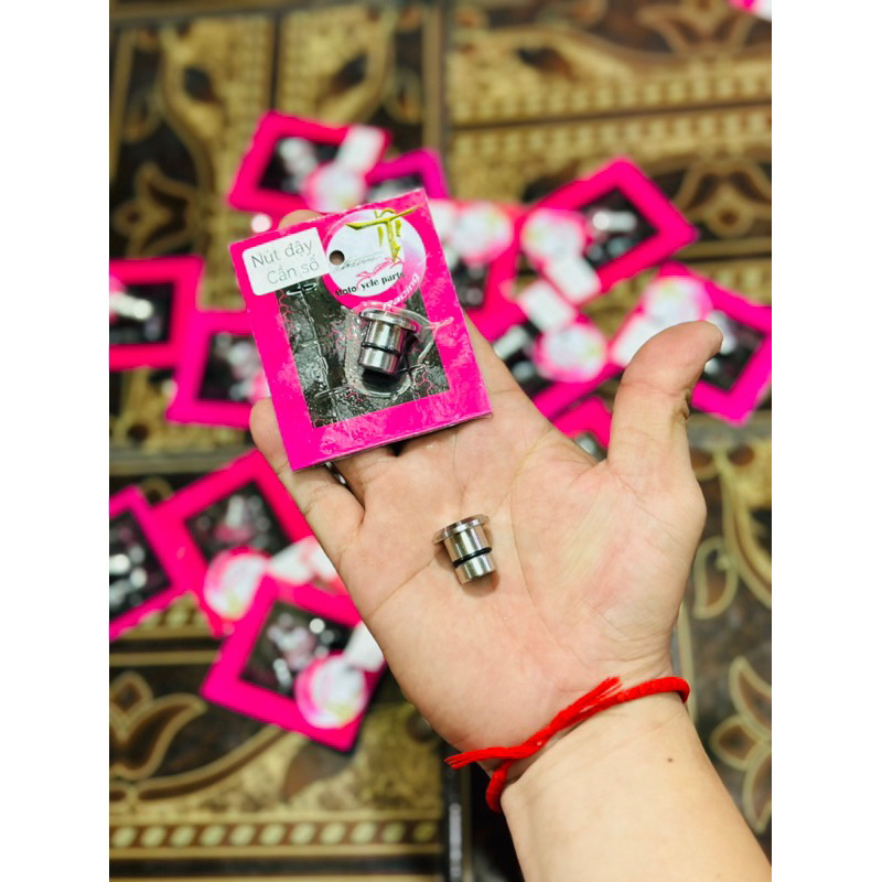 KHÂU NÚT ĐẬY CẦN SỐ INOX CHO WAVE DREAM