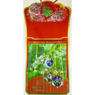 [BIG SALE] LỊCH TẾT 2024 LỊCH TREO TƯỜNG 52 TUẦN Lò xo 53 tờ | Size: 30x40 (cm) - CUỘC SỐNG TƯƠI ĐẸP
