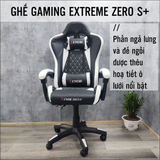 Ghế Gaming ZERO S cao cấp nệm dày - Ghế học tập, làm việc, chơi game