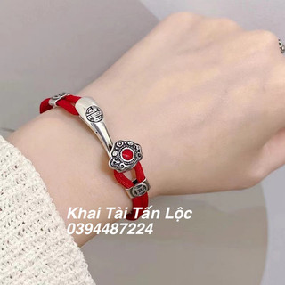 Vòng tay , lắc tay dây đỏ gậy như ý - vạn sự như ý