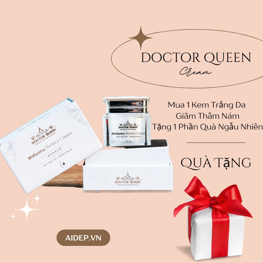 Kem Thâm Nám Tàn Nhang Doctor Queen Melasma Perfect Cream Mẫu Mới