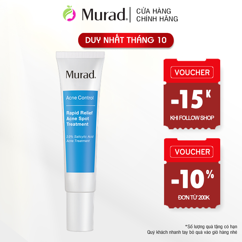 Gel chấm mụn Murad Rapid Relief Acne Spot Treatment 15ml