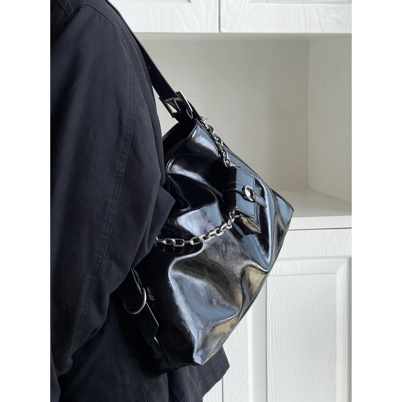 Túi da kèm bag nhỏ nam nữ năng động -tramcalm