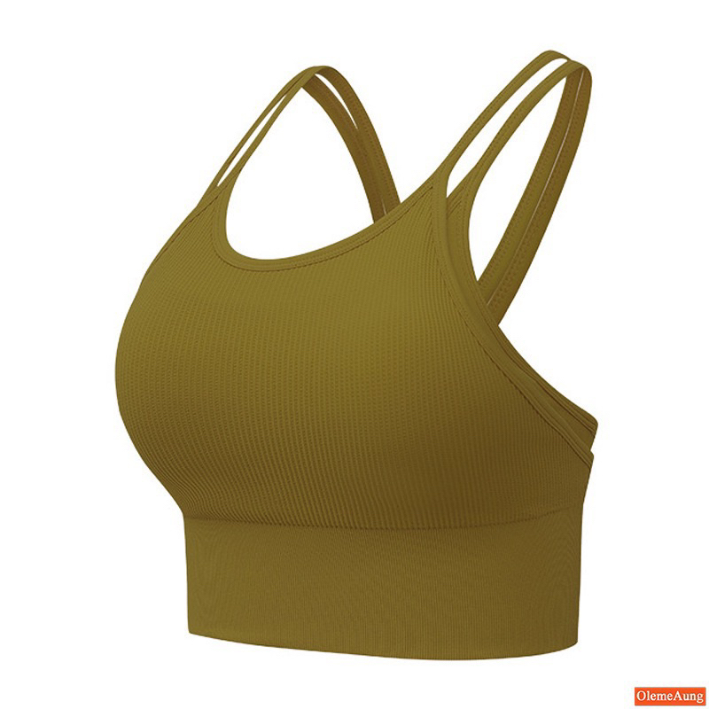 Áo tập thể thao MITAO dáng 2 dây cổ cao