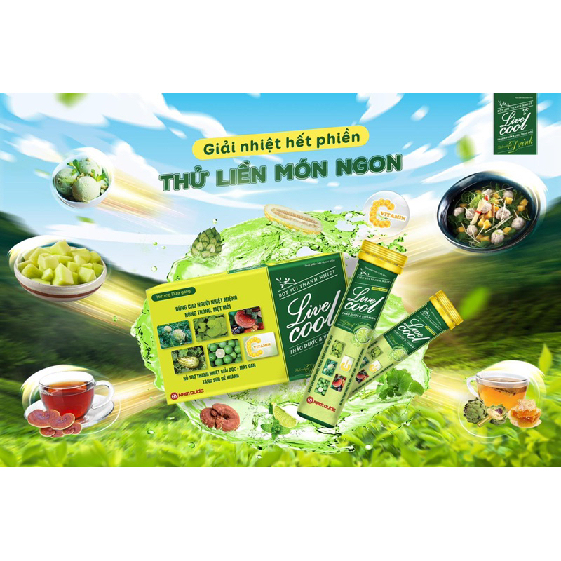 Bột sủi Live Cool