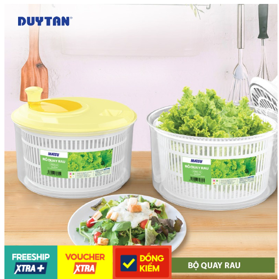 🌱Duy Tân Store🌱 Bộ quay rau lớn Duy Tân