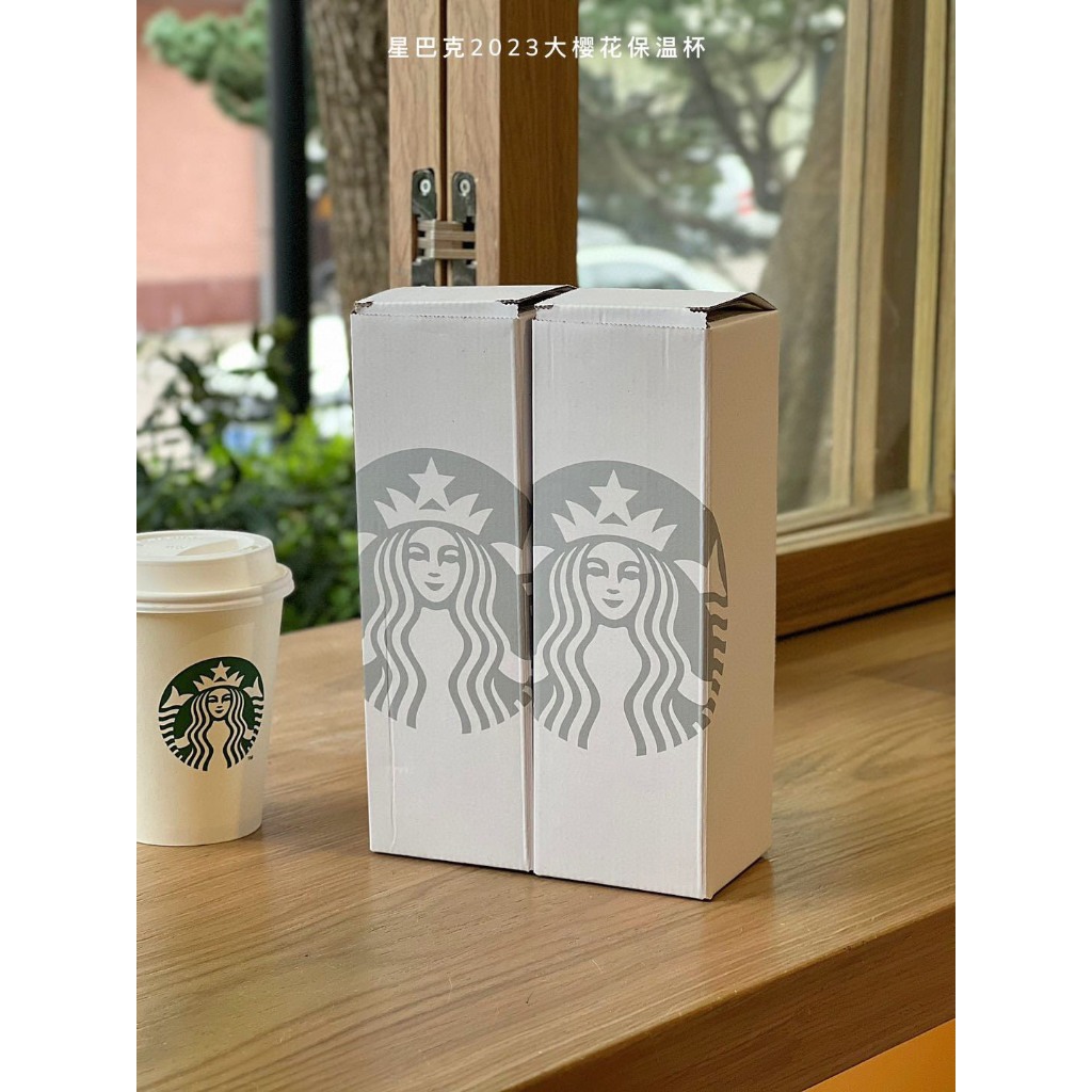 Bình giữ nhiệt Starbucks 500ml thiết kế hoa anh đào Sakura, bình nước phiên bản mới nhất 2023 Pinchana
