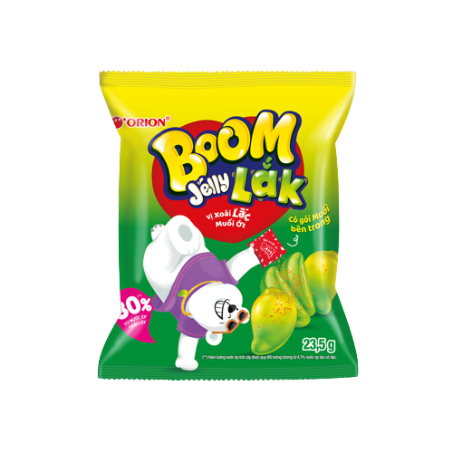 Kẹo dẻo Boom Jelly Orion gói 25g