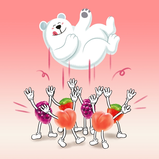 Kẹo dẻo Boom Jelly Orion gói 25g