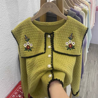 Áo len mori thêu cổ bigsizeyoung