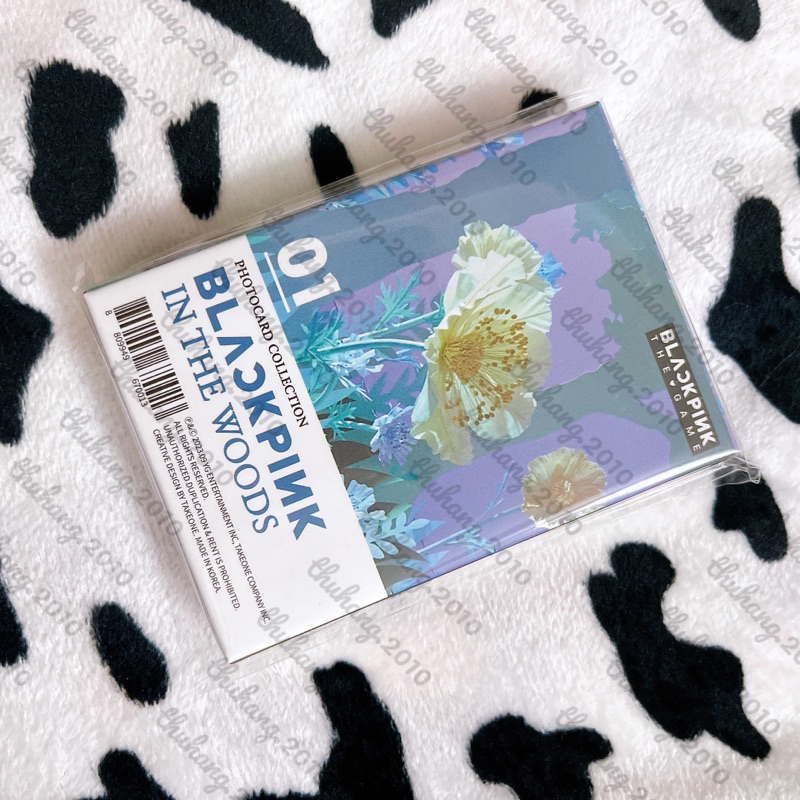 Ảnh BLACKPINK THE GAME PHOTO CARD COLLECTION No.1~3