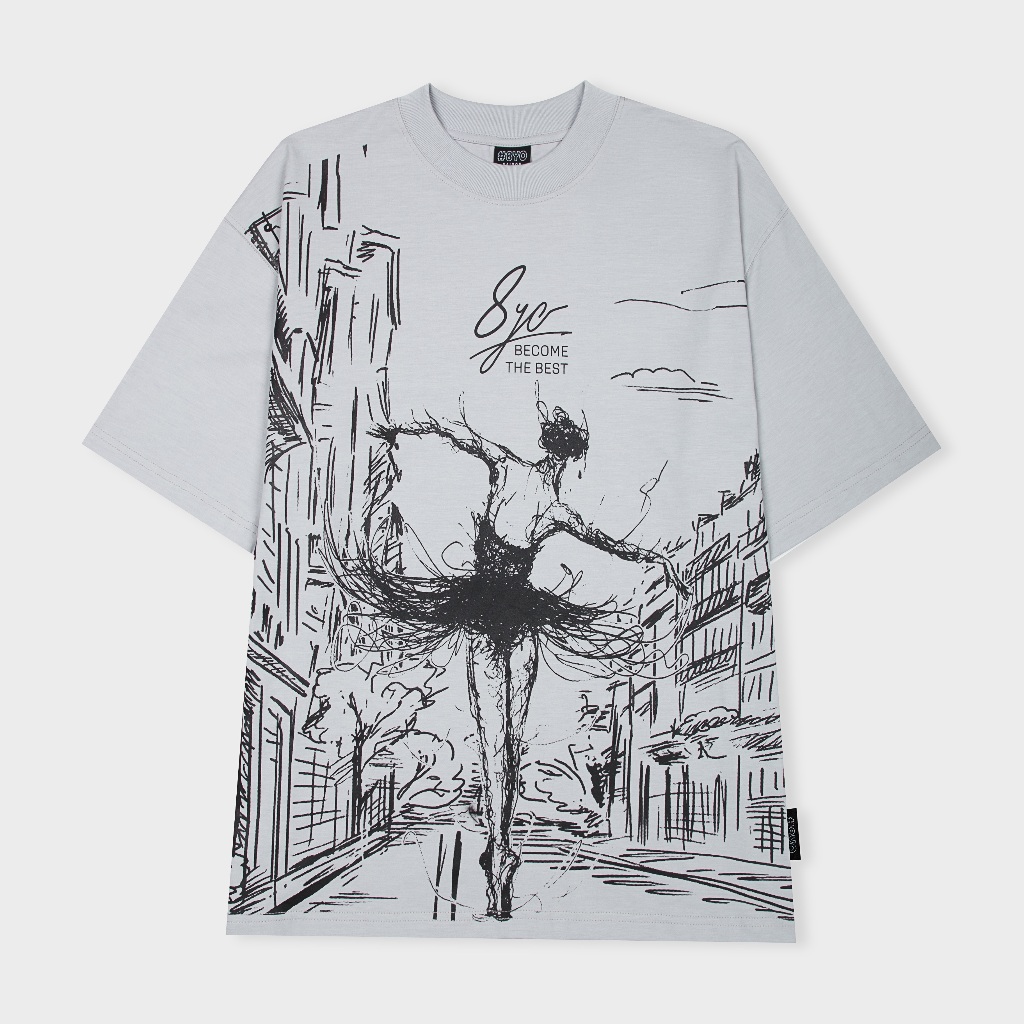 Áo Thun 8YO DANCING ART Tee Cotton Cao Cấp Local Brand Unisex Nam Nữ Oversize