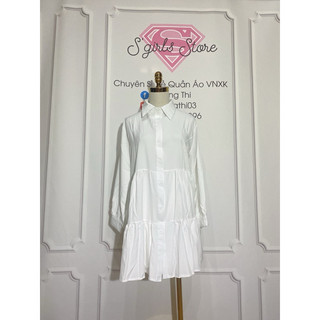 ĐẦM SƠ MI TRẮNG BABYDOLL
