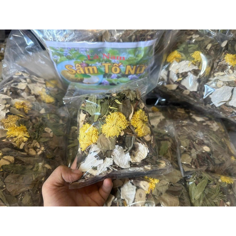 Lá nam Sâm tố nữ 10 sét Cực ngon, đẹp da ,chống lão hóa thơm mới