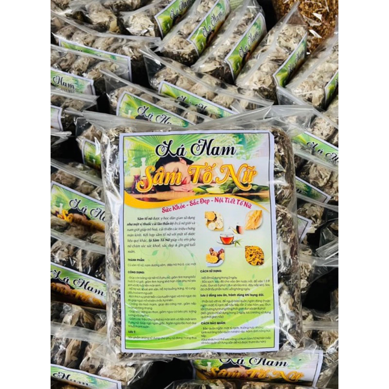 Lá nam Sâm tố nữ 10 sét Cực ngon, đẹp da ,chống lão hóa thơm mới